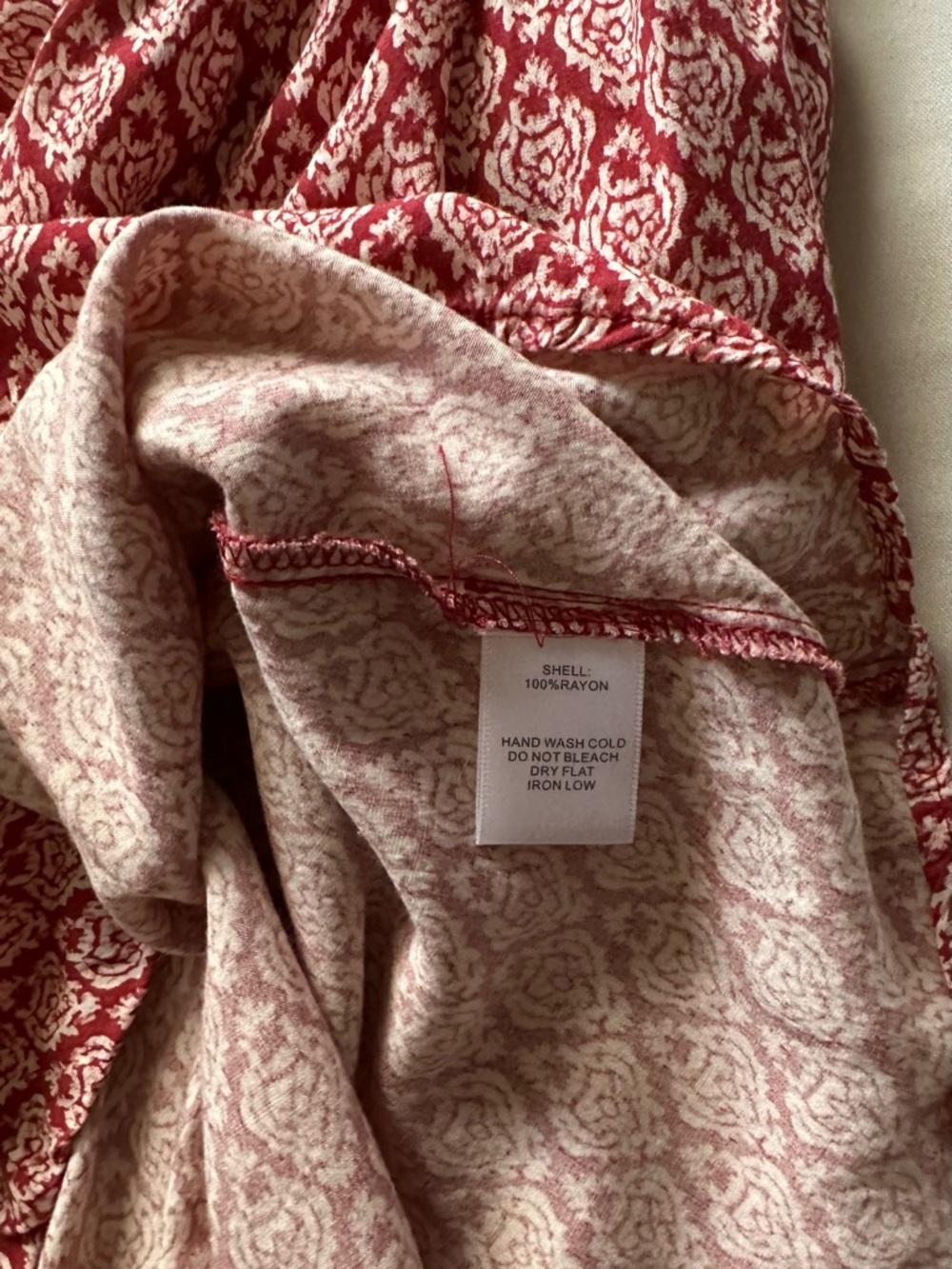 Lulus Red Geo-Print Halter Mini Dress - Picture 12 of 12